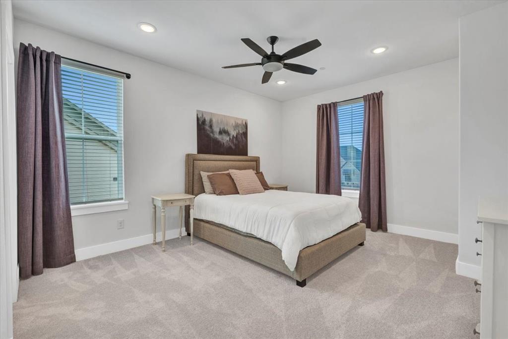 605 Jackson Court Lucas, TX 75002 - Photo 25 of 40 Upstairs Bedroom with Ensuite Bath