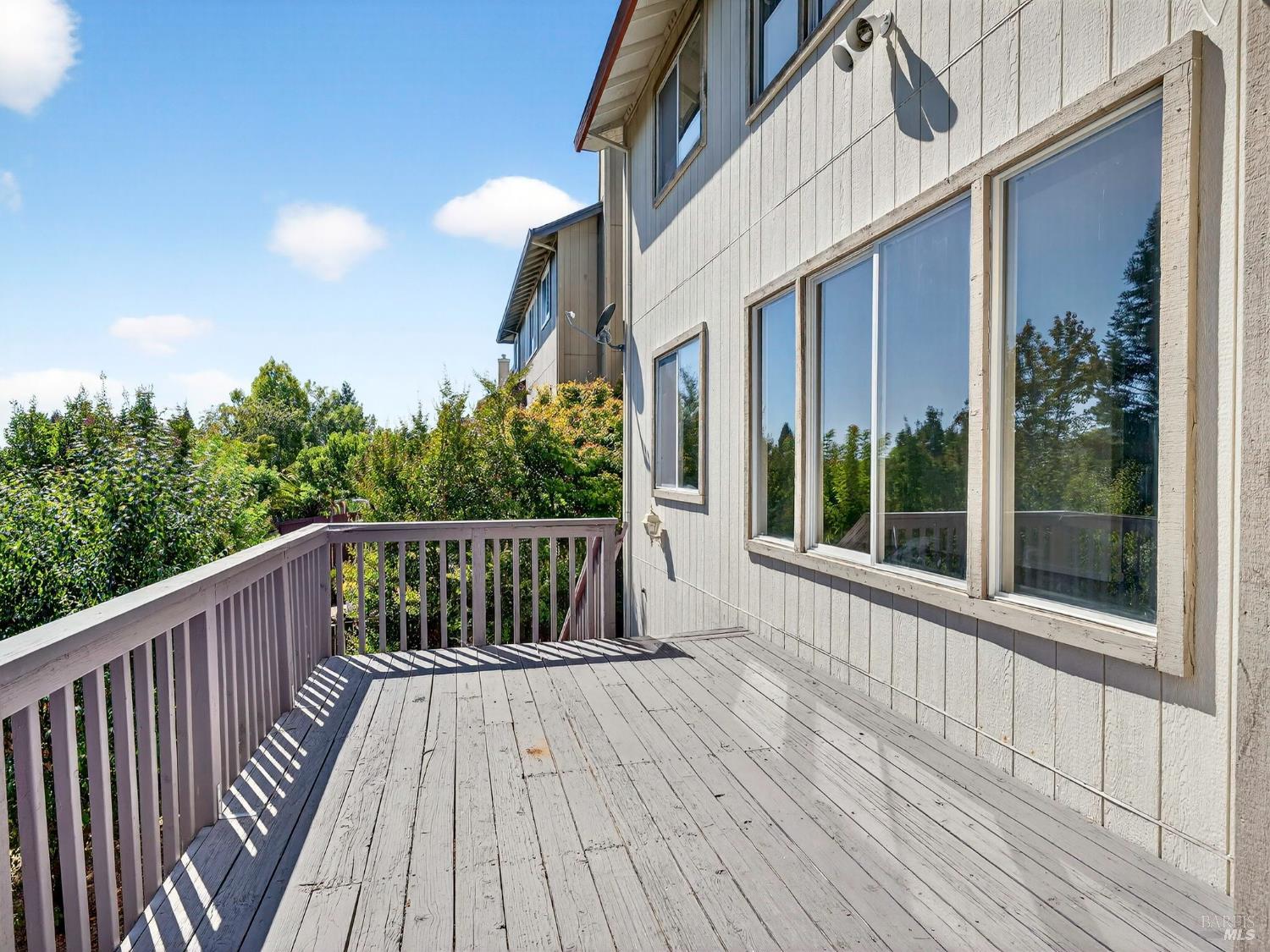 5794 Owl Hill Avenue Santa Rosa, CA 95409 - Photo 48 of 56 a view of balcony with wooden floor