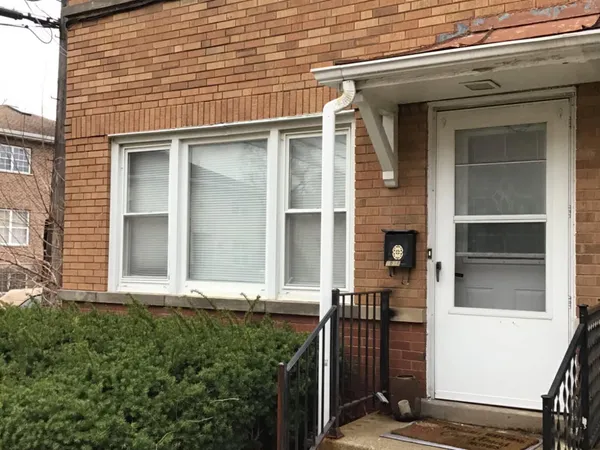 front view of a house with a window
