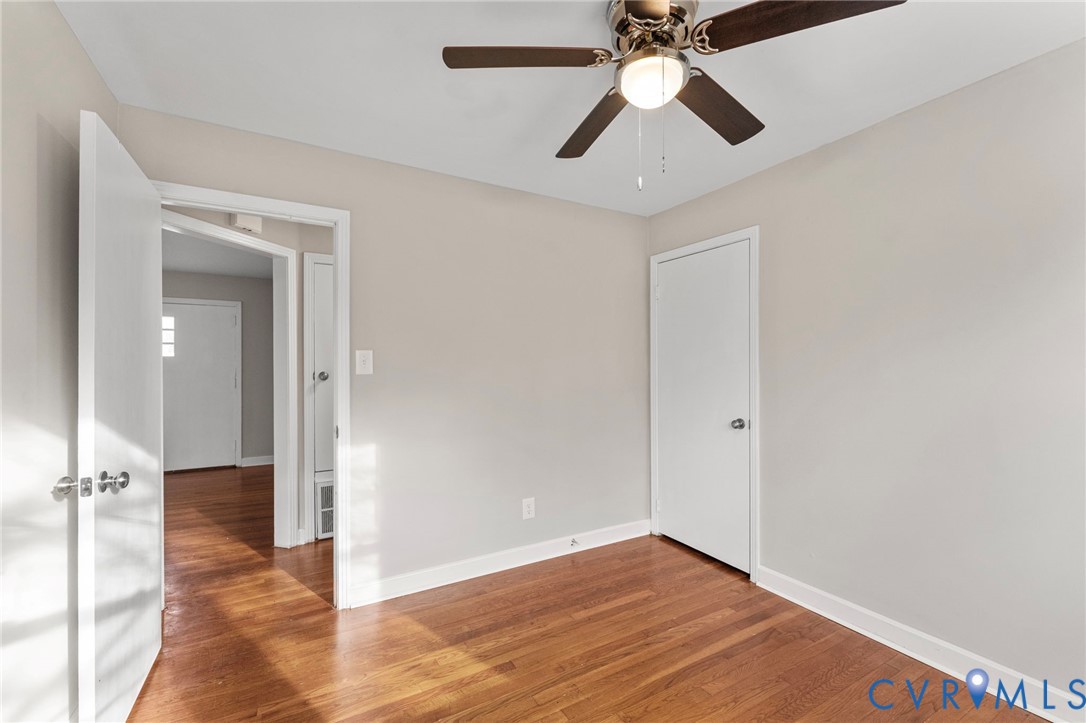 159 2nd Street Appomattox, VA 24522 - Photo 17 of 30 wooden floor in an empty room