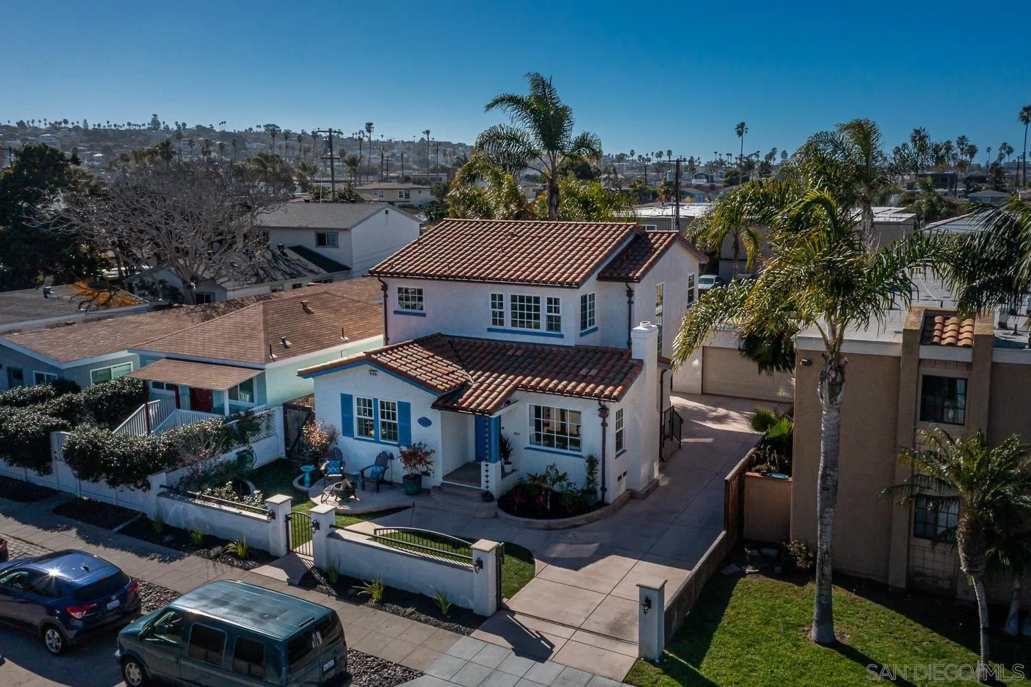4965 Brighton Avenue Ocean Beach, CA 92107 - Photo 41 of 48 a view of multiple houses with a yard