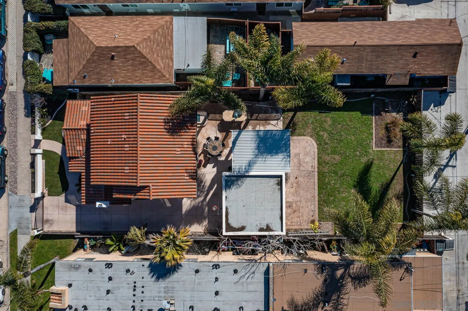 4965 Brighton Avenue Ocean Beach, CA 92107 - Photo 44 of 48 an aerial view of a house with a yard