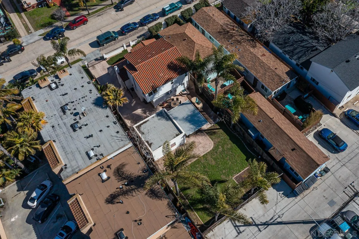 4965 Brighton Avenue Ocean Beach, CA 92107 - Photo 45 of 48 an aerial view of a house with a yard