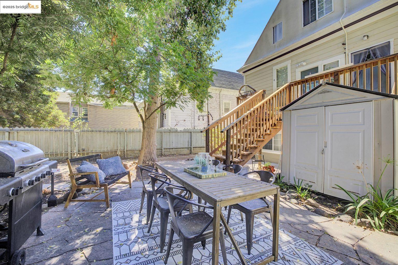3830 Clarke Street Oakland, CA 94609 - Photo 31 of 41 a outdoor space with furniture