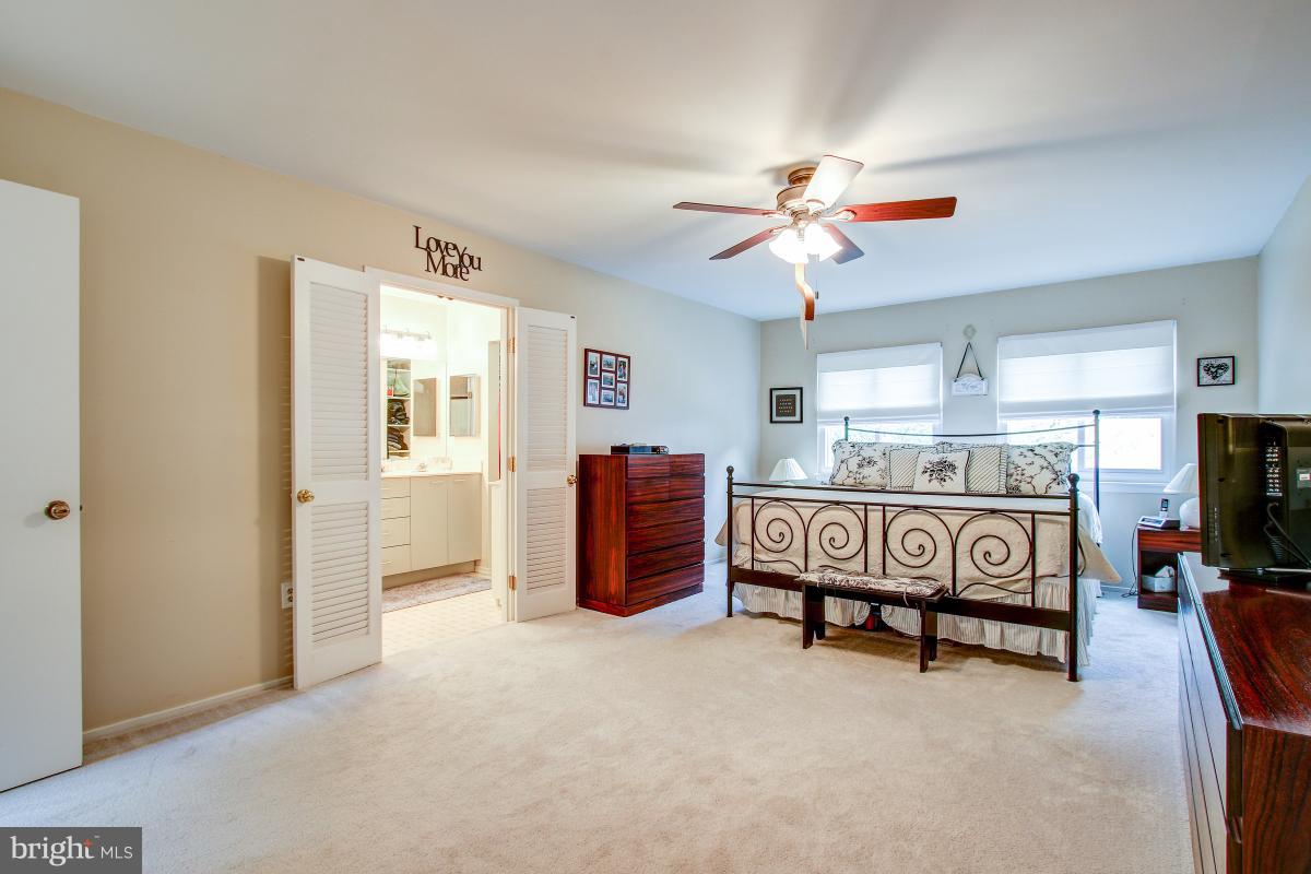 2367 Glade Bank Way Reston, VA 20191 - Photo 18 of 30 Large Master Bedroom occupies its own level
