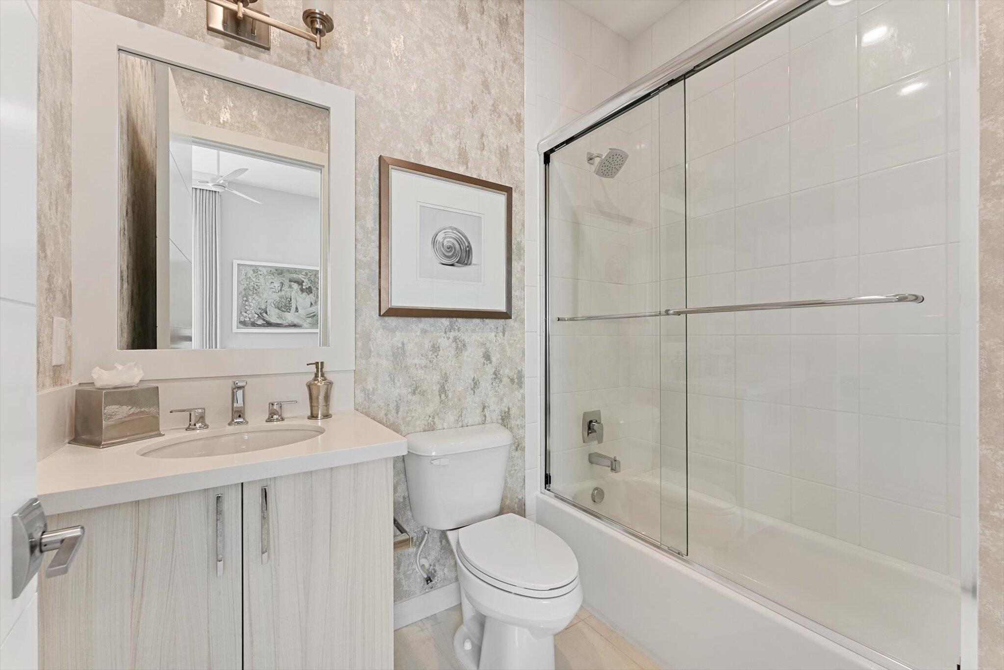 9794 Chianti Classico Terrace Boca Raton, FL 33496 - Photo 90 of 118 a bathroom with a sink toilet and shower