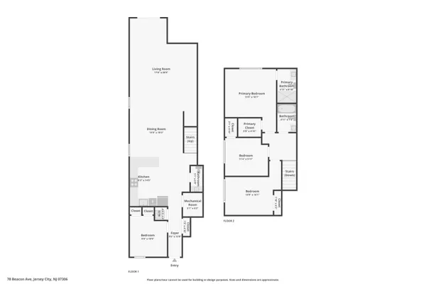 $949,999 | 78 Beacon Avenue, Unit 1, Jersey City, NJ 07306