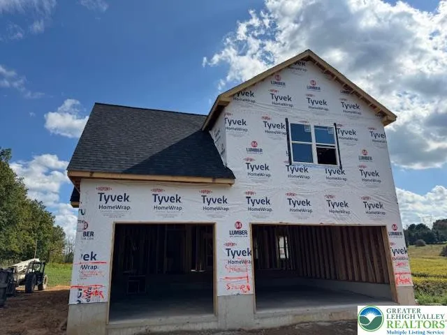 a front view of a house with entryway