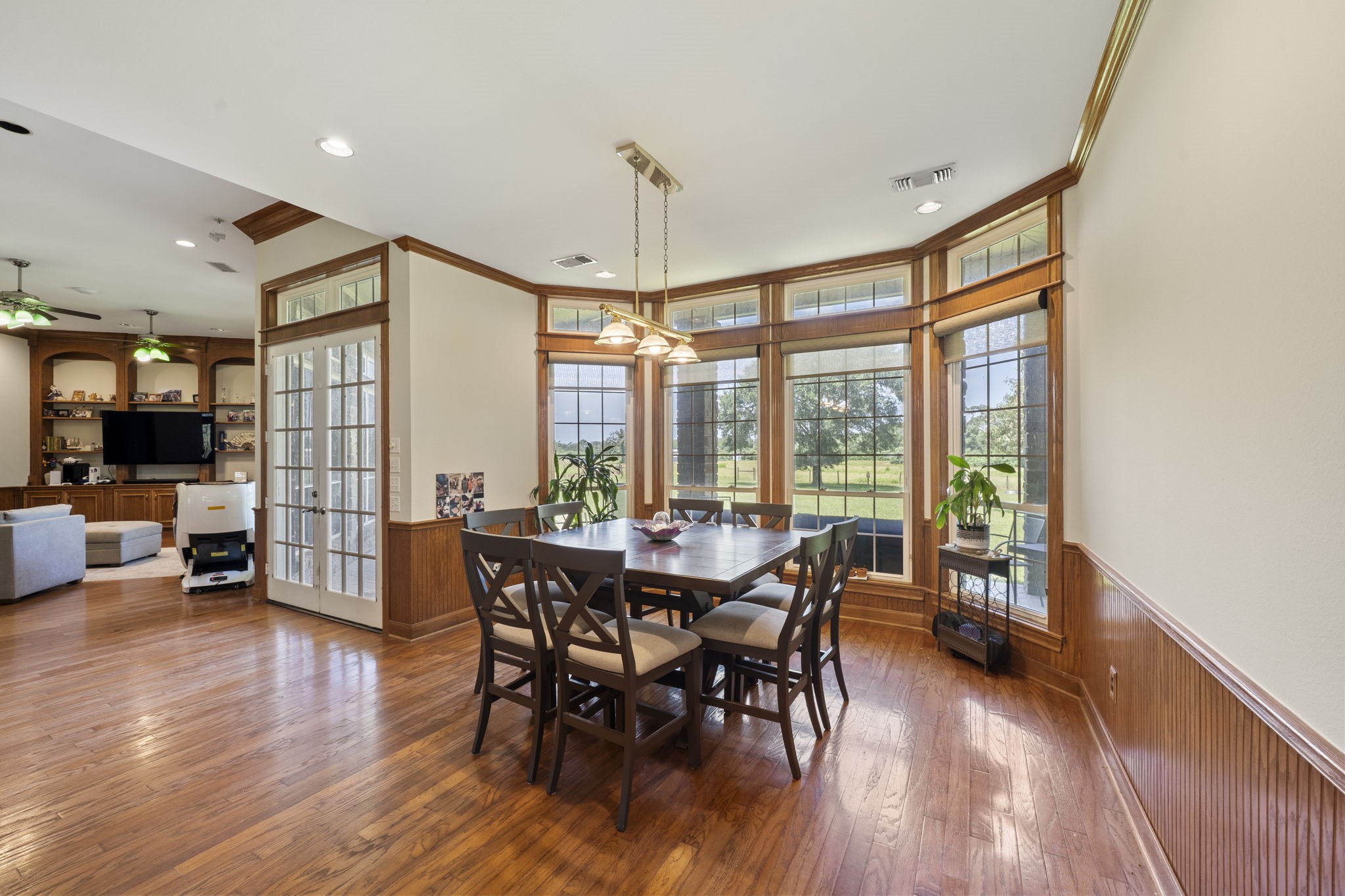 35111 Tompkins Road Hempstead, TX 77445 - Photo 16 of 50 a view of a dining room with furniture window and wooden floor