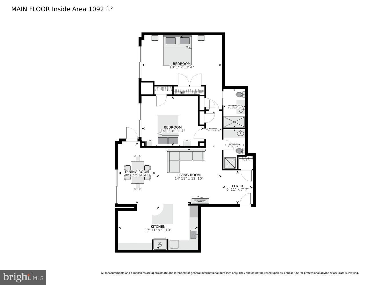 2100 Washington Avenue, Unit 6A Silver Spring, MD 20910 - Photo 14 of 16 a picture of floor plan