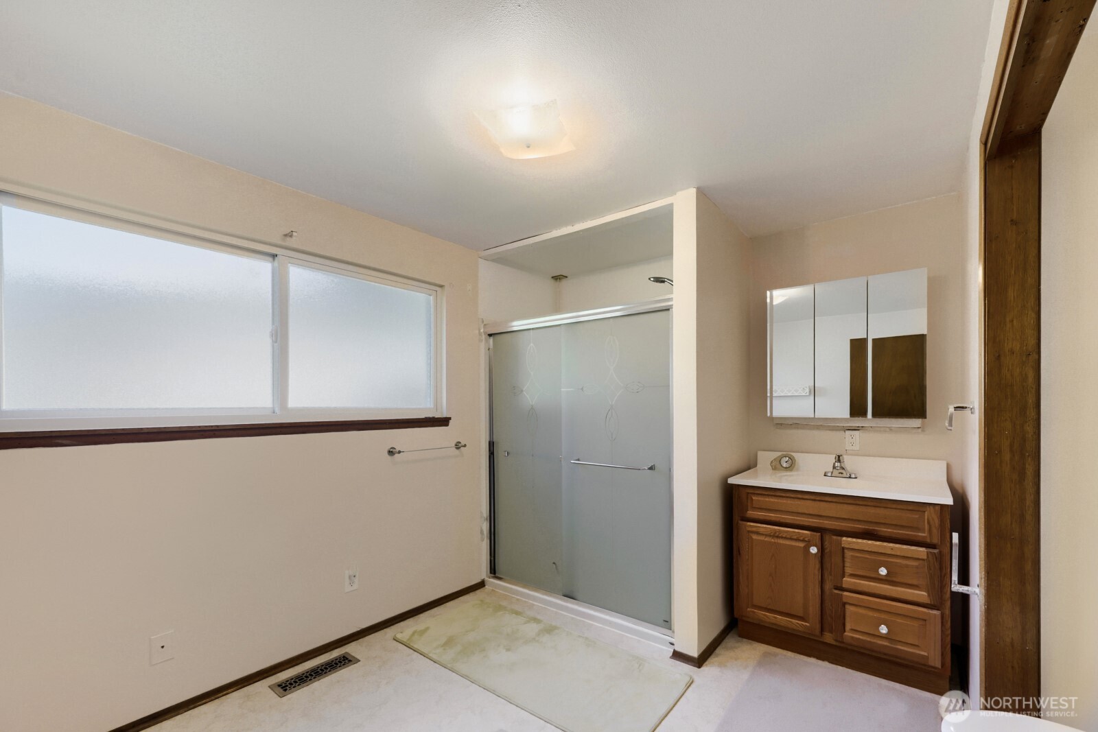24119 78th Place West Edmonds, WA 98026 - Photo 19 of 29 a bathroom with a double vanity sink and mirror