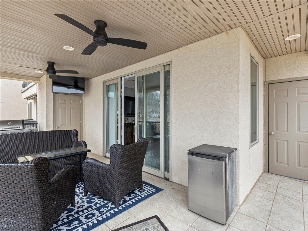 390 Marina Point Road, Unit D201 Dadeville, AL 36853 - Photo 17 of 44 balcony with storage closet