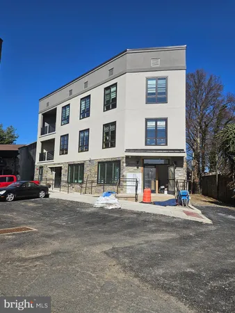 a view of a building with street