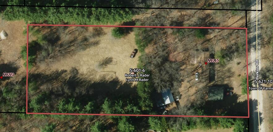 N9265 Perkins Road Farmington, WI 54644 - Photo 21 of 21 Screen Shot from La Crosse County Interactive Map