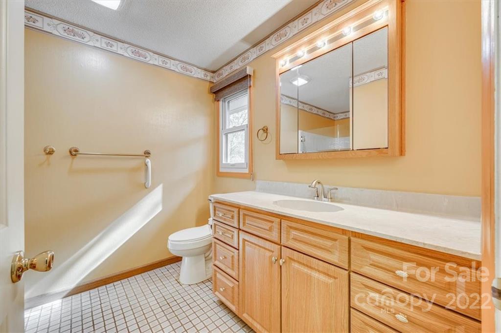 6036 Agate Court Tega Cay, SC 29708 - Photo 17 of 44 a bathroom with a sink a toilet and a shower