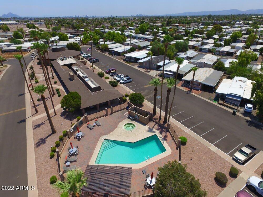 5201 West Camelback Road, Unit A7 Phoenix, AZ 85031 - Photo 8 of 22 an aerial view of a city with lots of residential buildings