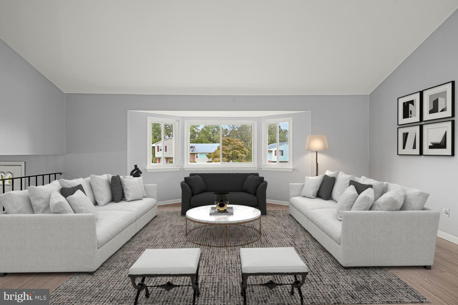 3521 Cabot Road Randallstown, MD 21133 - Photo 2 of 43 Living Room Staged Using Virtual Tools