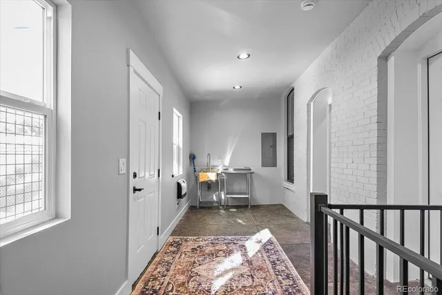 a very nice looking room with a large window