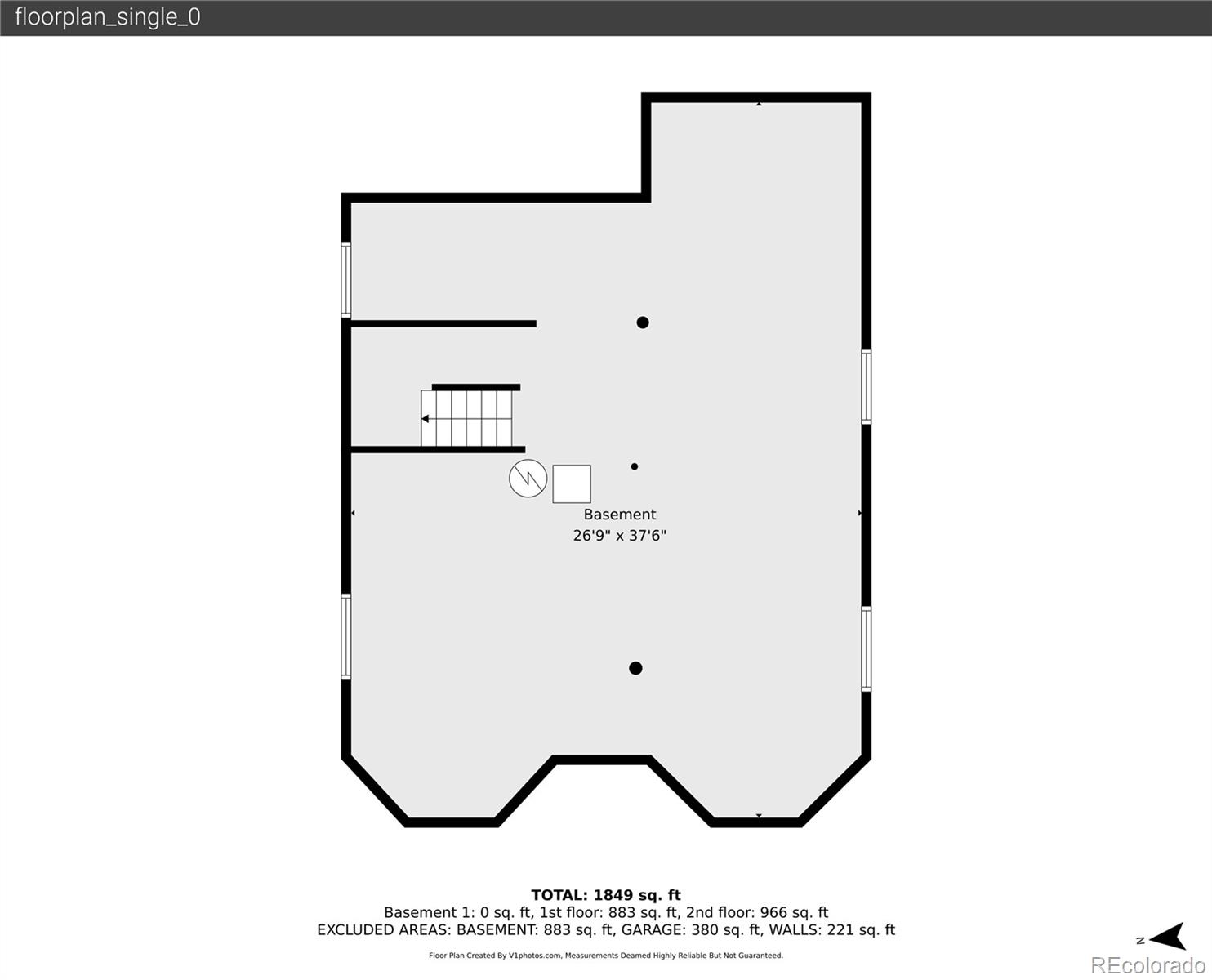 3736 South Inca Street Englewood, CO 80110 - Photo 30 of 31 a picture of floor plan