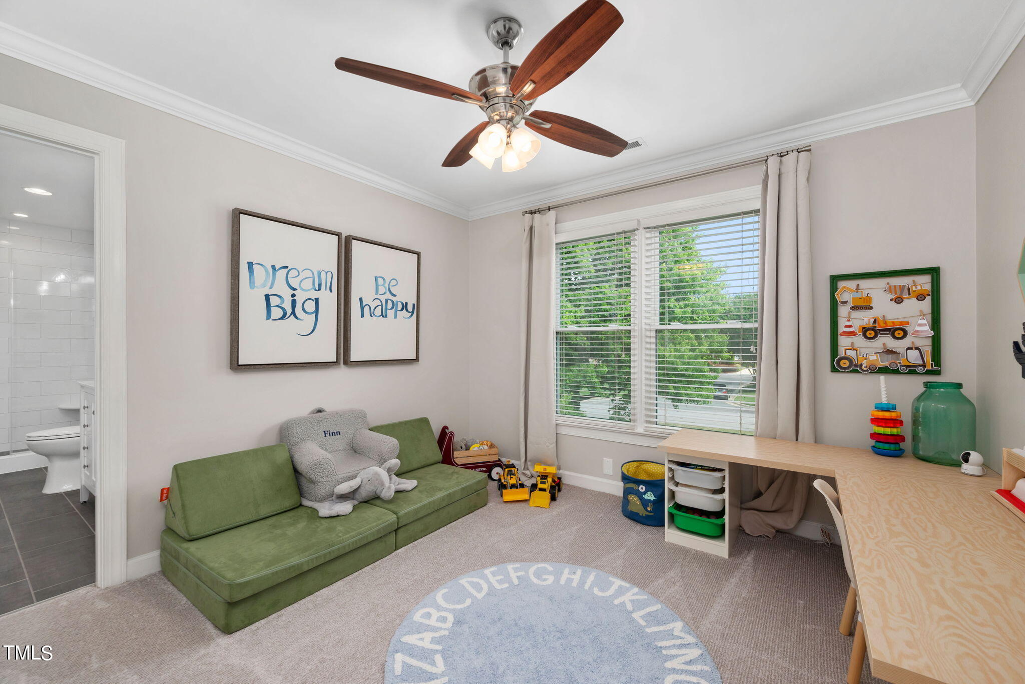 300 Pond Bluff Way Cary, NC 27513 - Photo 30 of 73 a bedroom with furniture and a large window