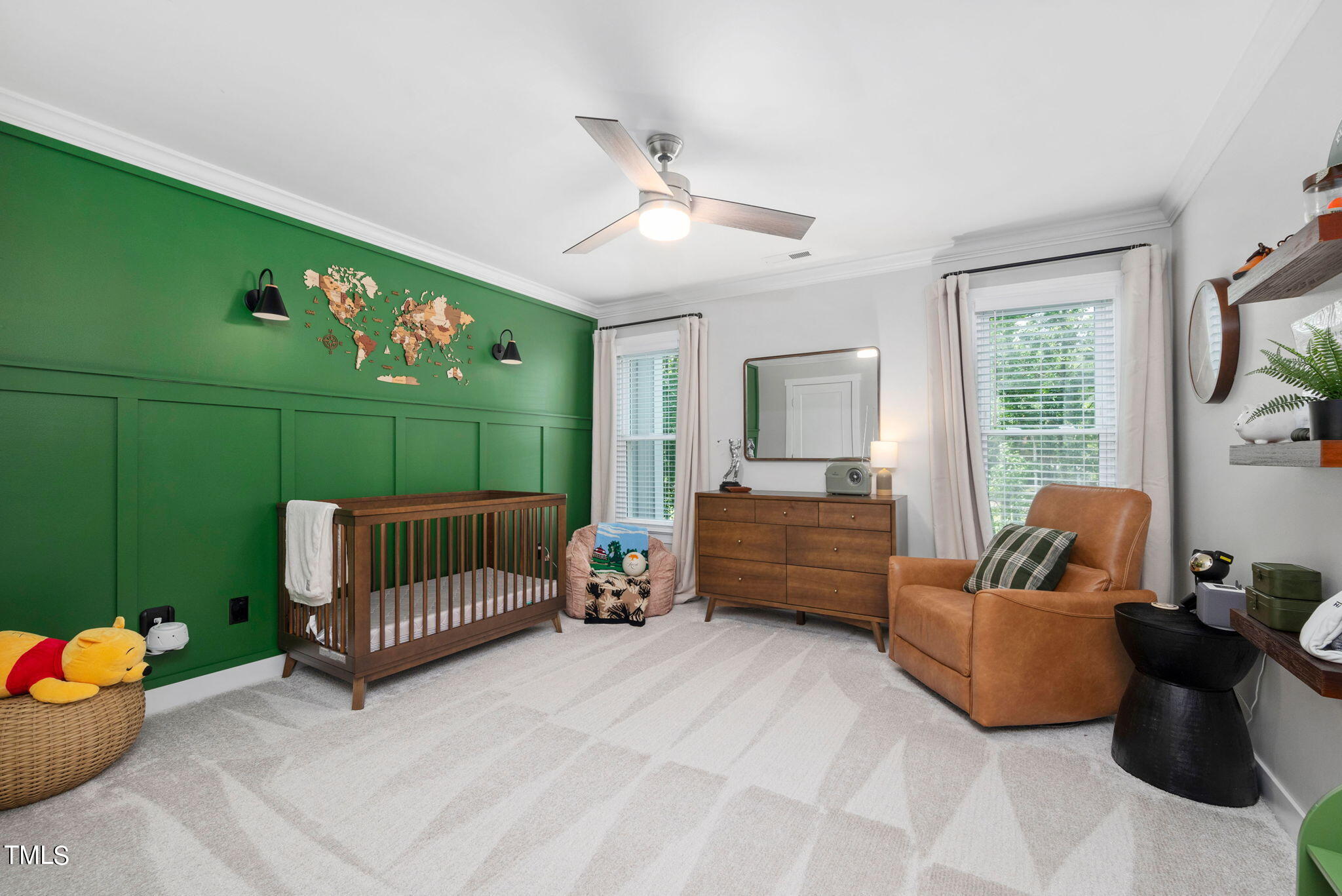 300 Pond Bluff Way Cary, NC 27513 - Photo 32 of 73 a living room with furniture and a large window