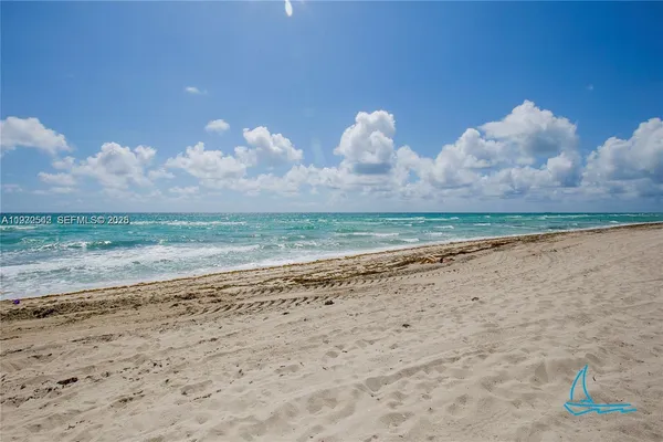 a view of a dry yard with wooden fence