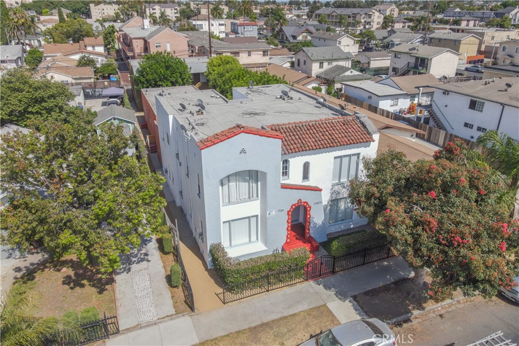 1724 Cherry Avenue Long Beach, CA 90813 - Photo 1 of 1 an aerial view of a house