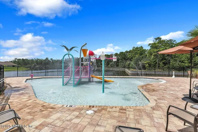 a view of outdoor space with seating