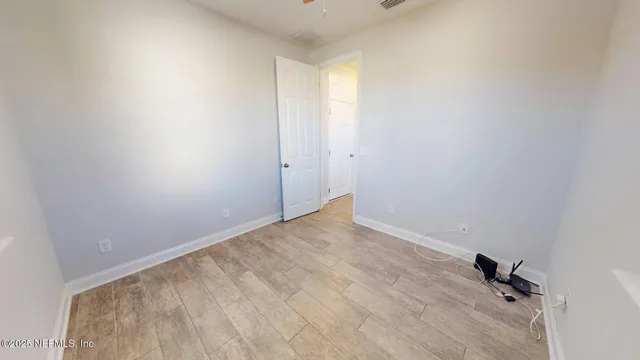 a view of empty room