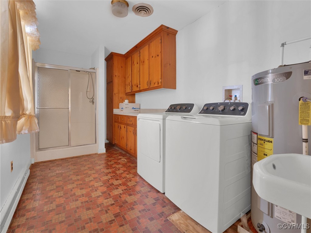 8901 Strath Road Henrico, VA 23231 - Photo 38 of 47 Clothes washing area with washing machine and clot