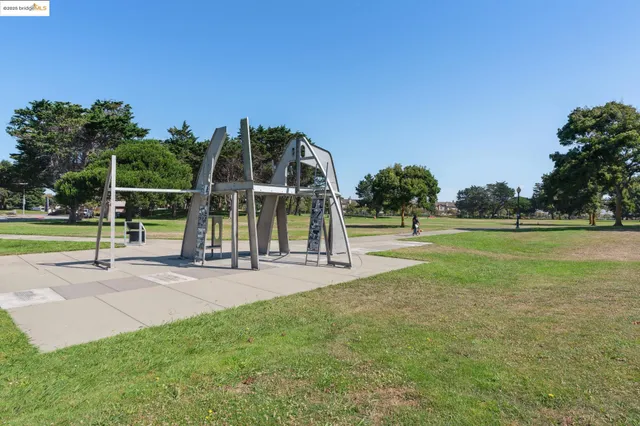 a view of a city with an ocean