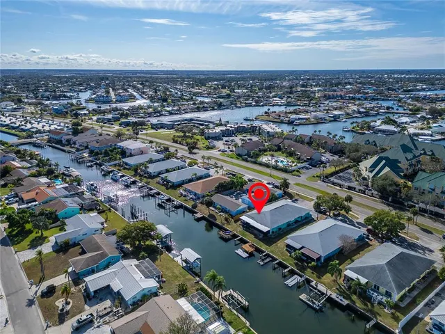 a view of a lake with a mountain