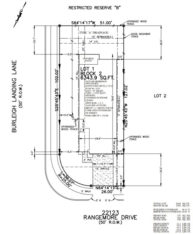 22123 Rangemore Drive Cypress, TX 77433 - Photo 25 of 34 a picture of floor plan
