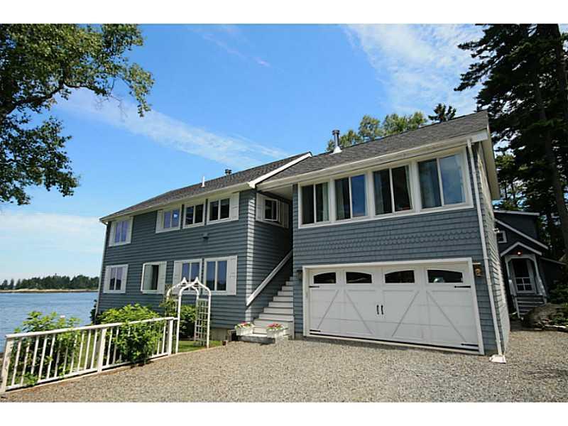 215 Dogfish Head Road Southport, ME 04576 - Photo 5 of 25 Other. Side View of Main house with...