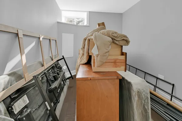 a view of walk in closet