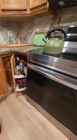 a room with storage and utility