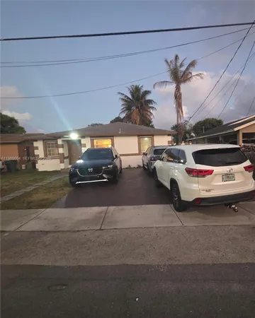 a view of car parked in parking
