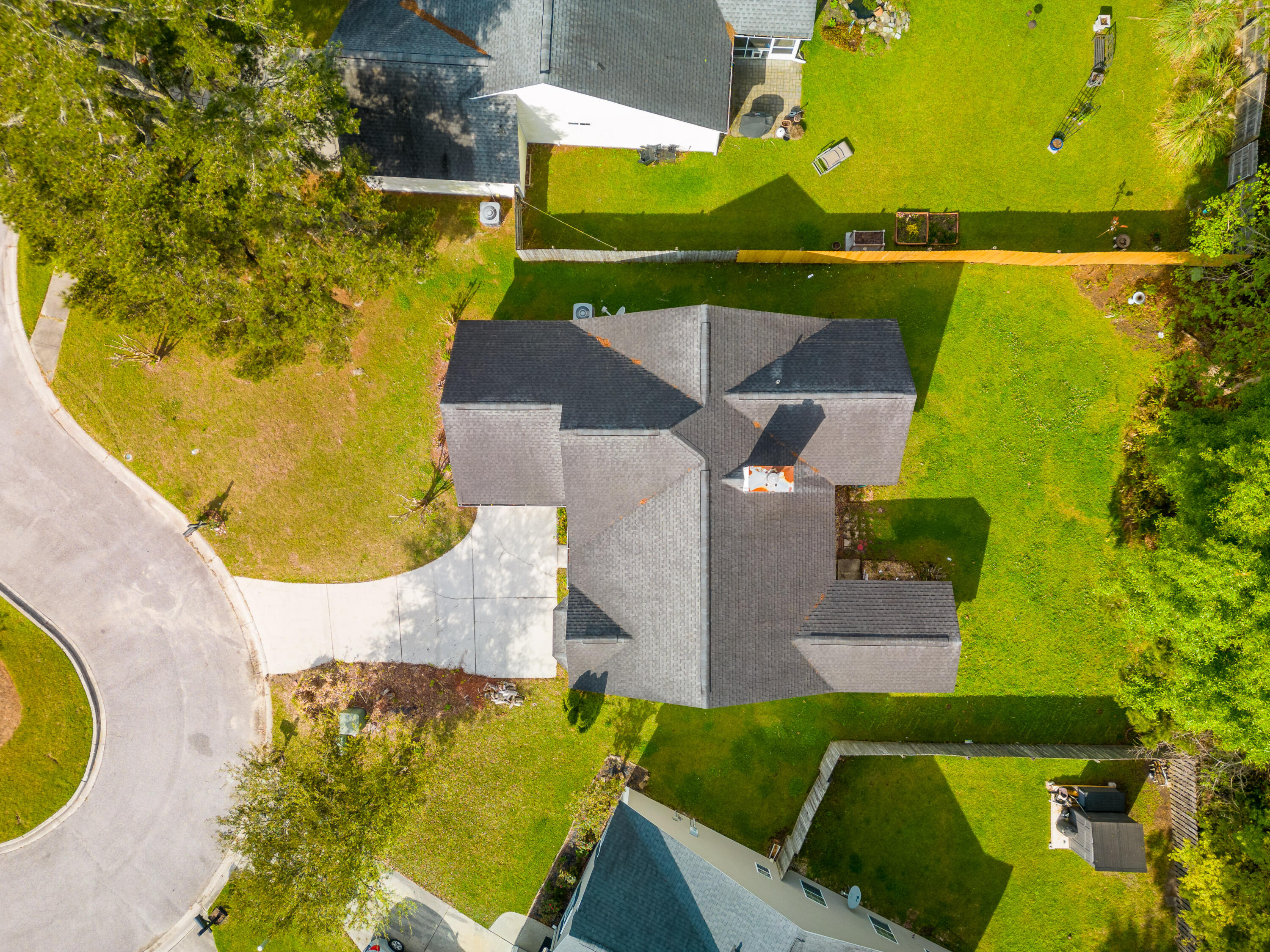 582 Carters Grove Road Charleston, SC 29414 - Photo 5 of 34 Ariel view of home