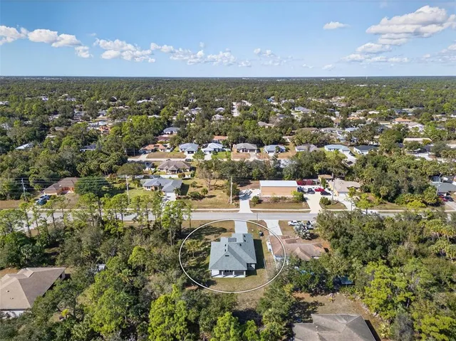 a view of an ocean and city