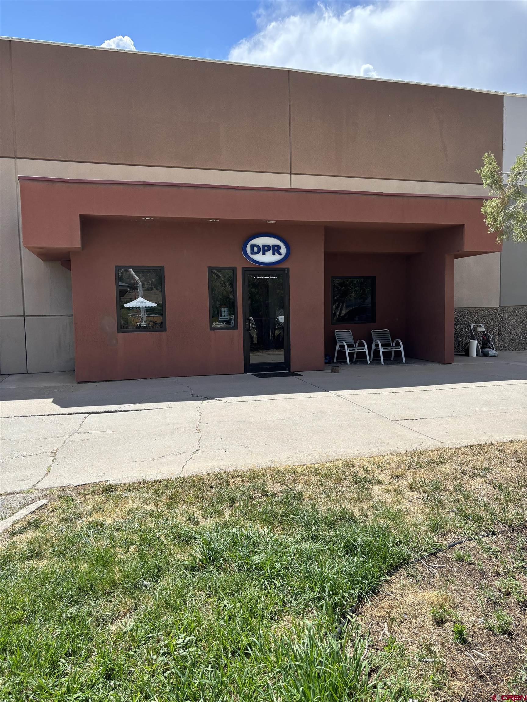 a view of a car garage