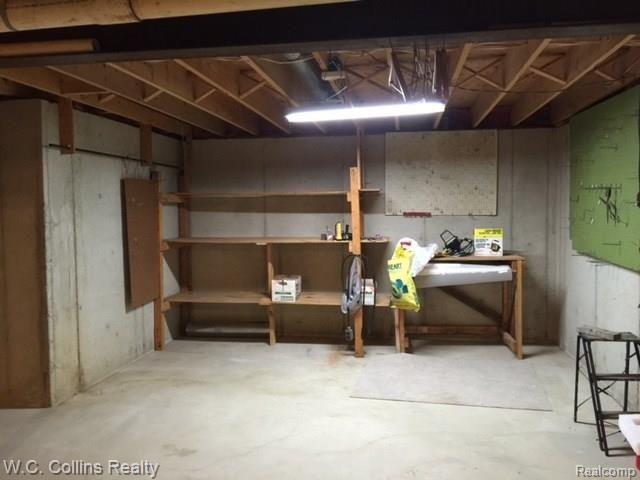 16485 28 Mile Road Ray, MI 48096 - Photo 23 of 30 Lower Level Work Room