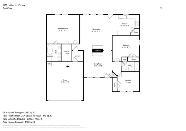 $1,900 | 1108 Halifax Lane, Forney, TX 75126