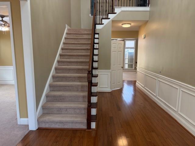 505 Wicklowe Place Acworth, GA 30102 - Photo 21 of 51 a view of entryway and hall with wooden floor