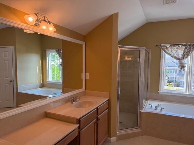 505 Wicklowe Place Acworth, GA 30102 - Photo 30 of 51 a bathroom with a sink and a mirror
