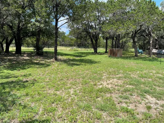 a view of park with trees