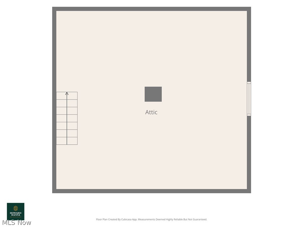 4947 Westbourne Road Lyndhurst, OH 44124 - Photo 32 of 32 Attic floor plan