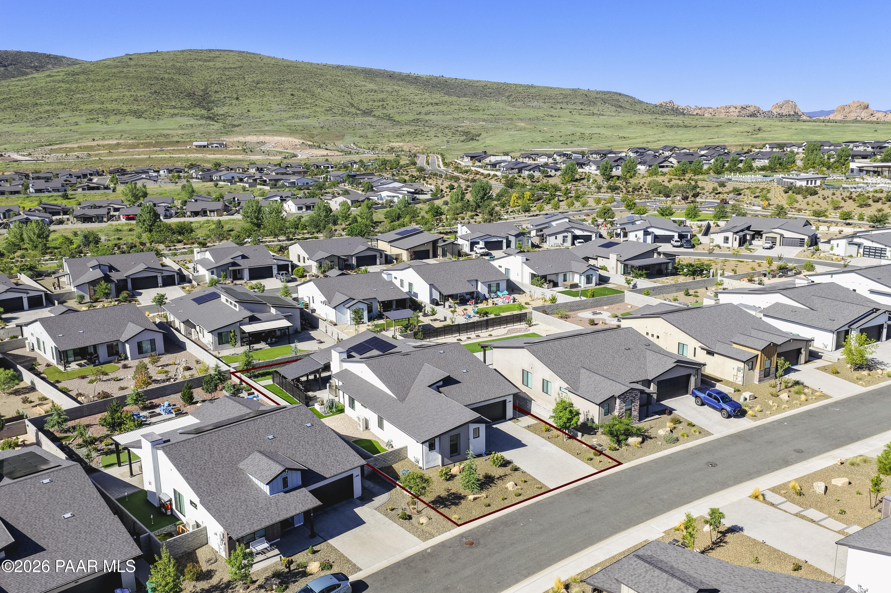5717 East Tyler Road Prescott Valley, AZ 86314 - Photo 8 of 49 Aerial Overview