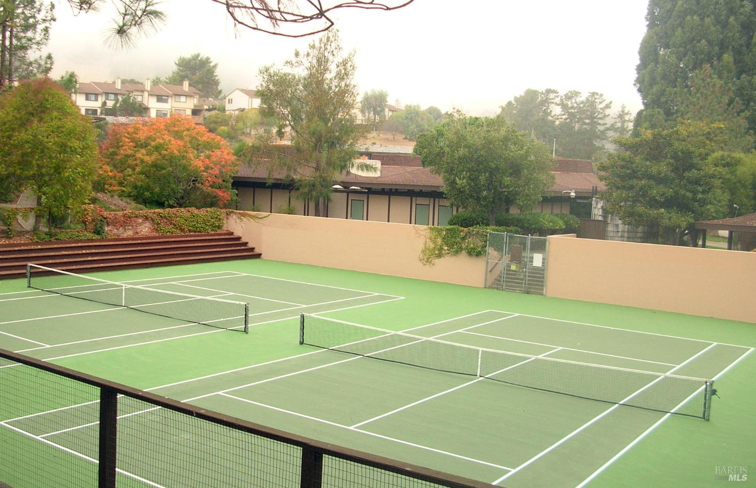 9 Forest Lane San Rafael, CA 94903 - Photo 11 of 11 a view of a tennis court