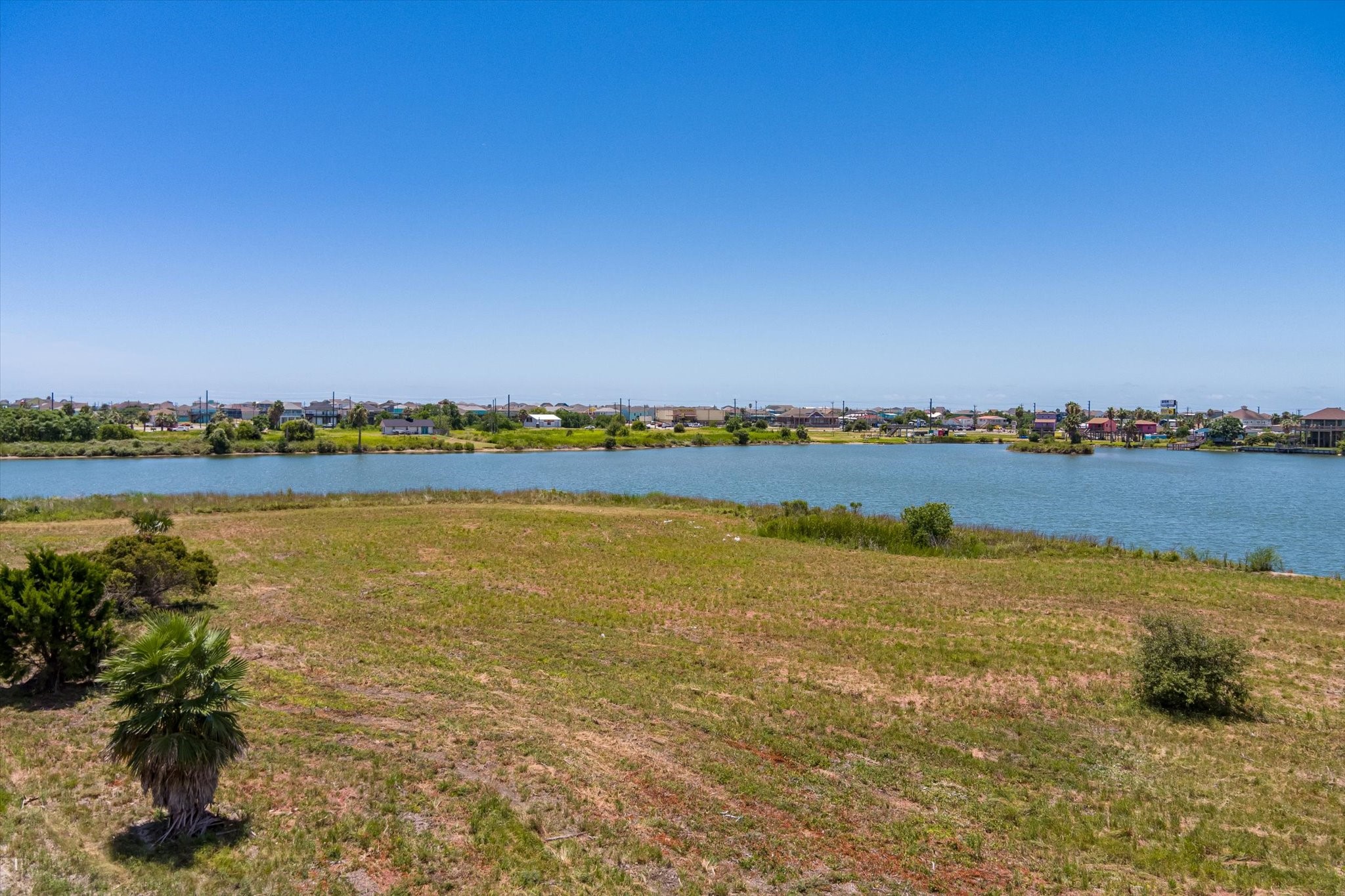 1105 Bob Road Crystal Beach, TX 77650 - Photo 3 of 23 a view of a ocean with a city