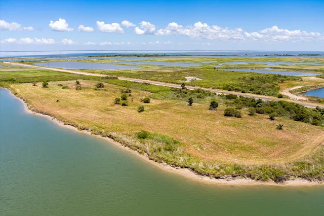 a view of an ocean and beach